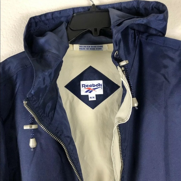 Reebok Vintage Jacket Full Zipper Size Medium - Picture 2 of 5